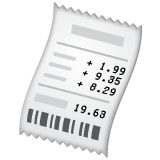 receipt